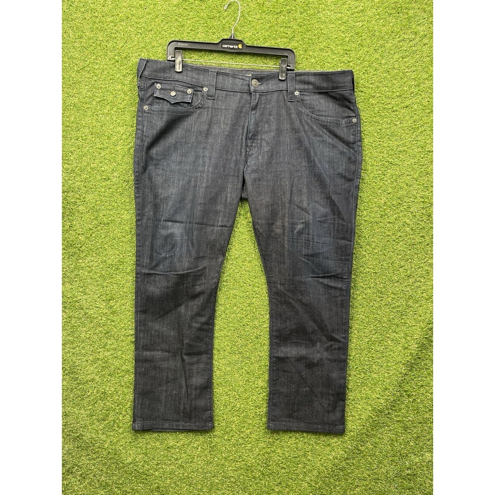 True Religion Jeans Mens 44 Ricky Relaxed Straight Dark Wash Denim Casual y2k